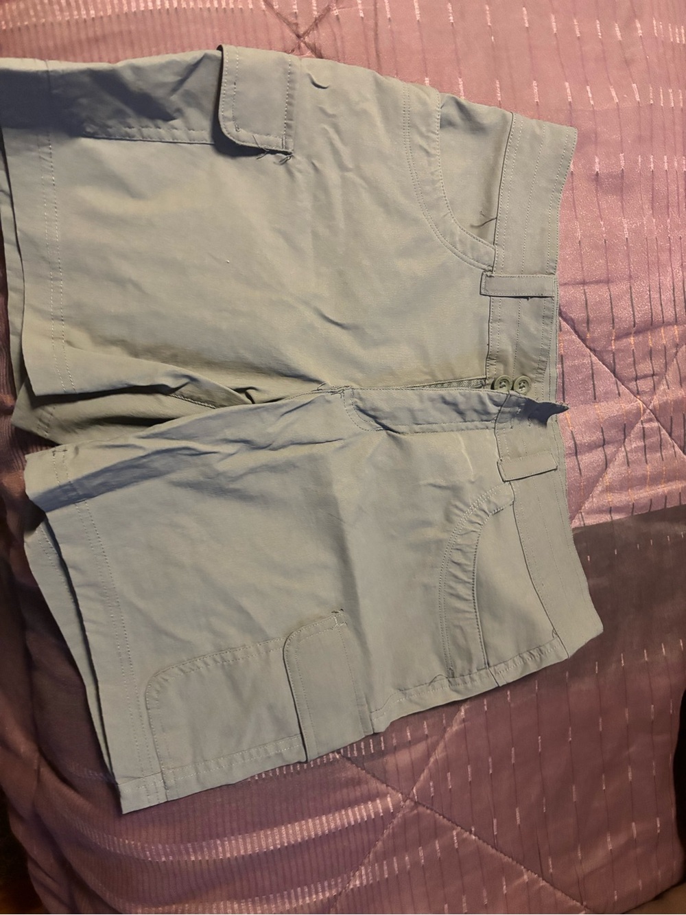 Eddie Bauer Light Gray Men's Cargo Shorts